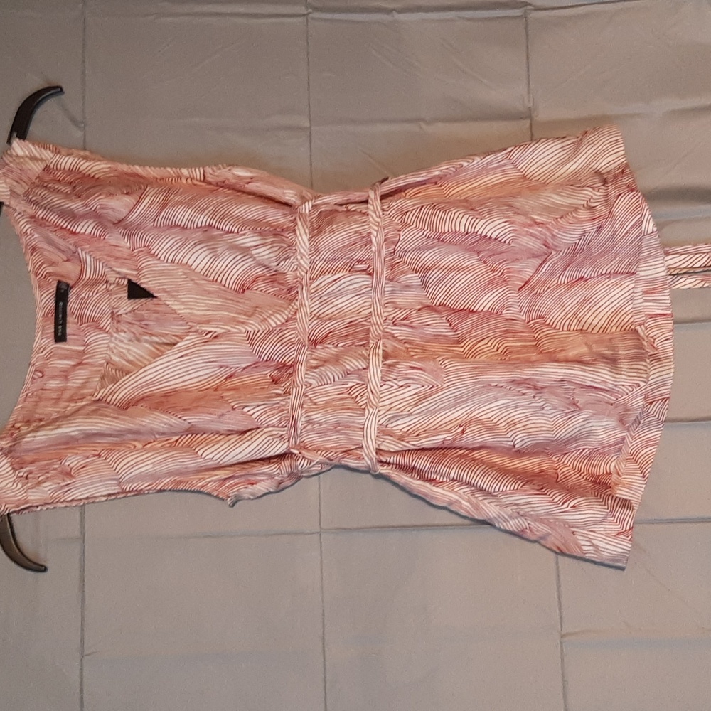 The Limited Large white and red top